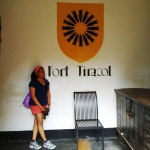 Eva at Fort Tiracol
